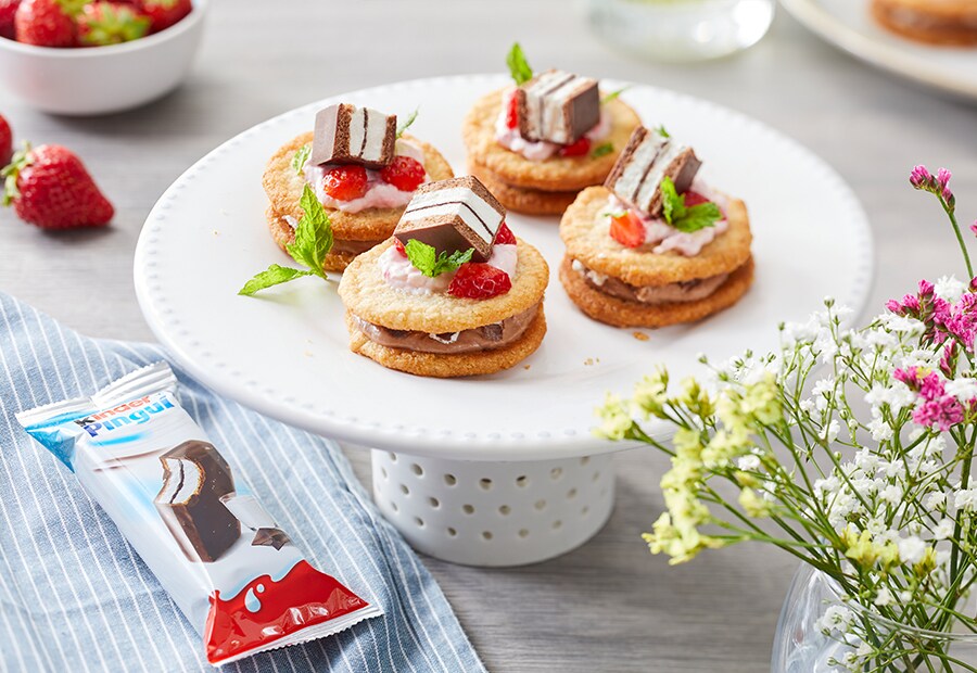 kinder Pinguí Kekssandwiches