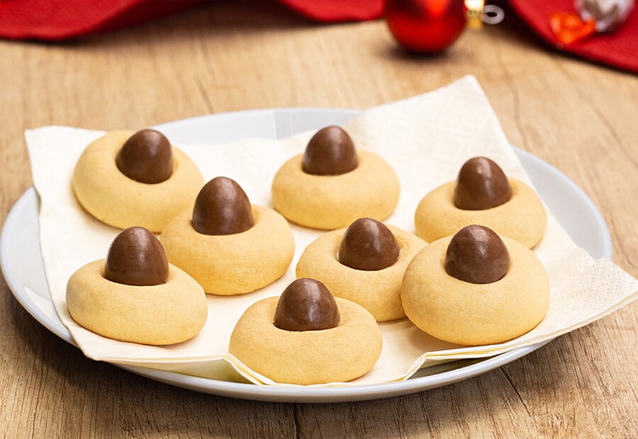 Engelsaugen mit kinder Schoko-Bons Engelsaugen mit kinder Schoko-Bons