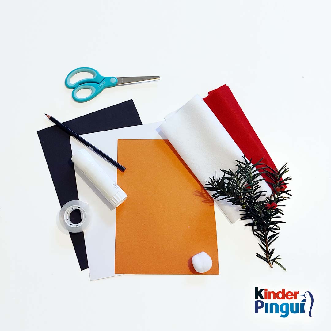 Pinguin Geschenk - Material