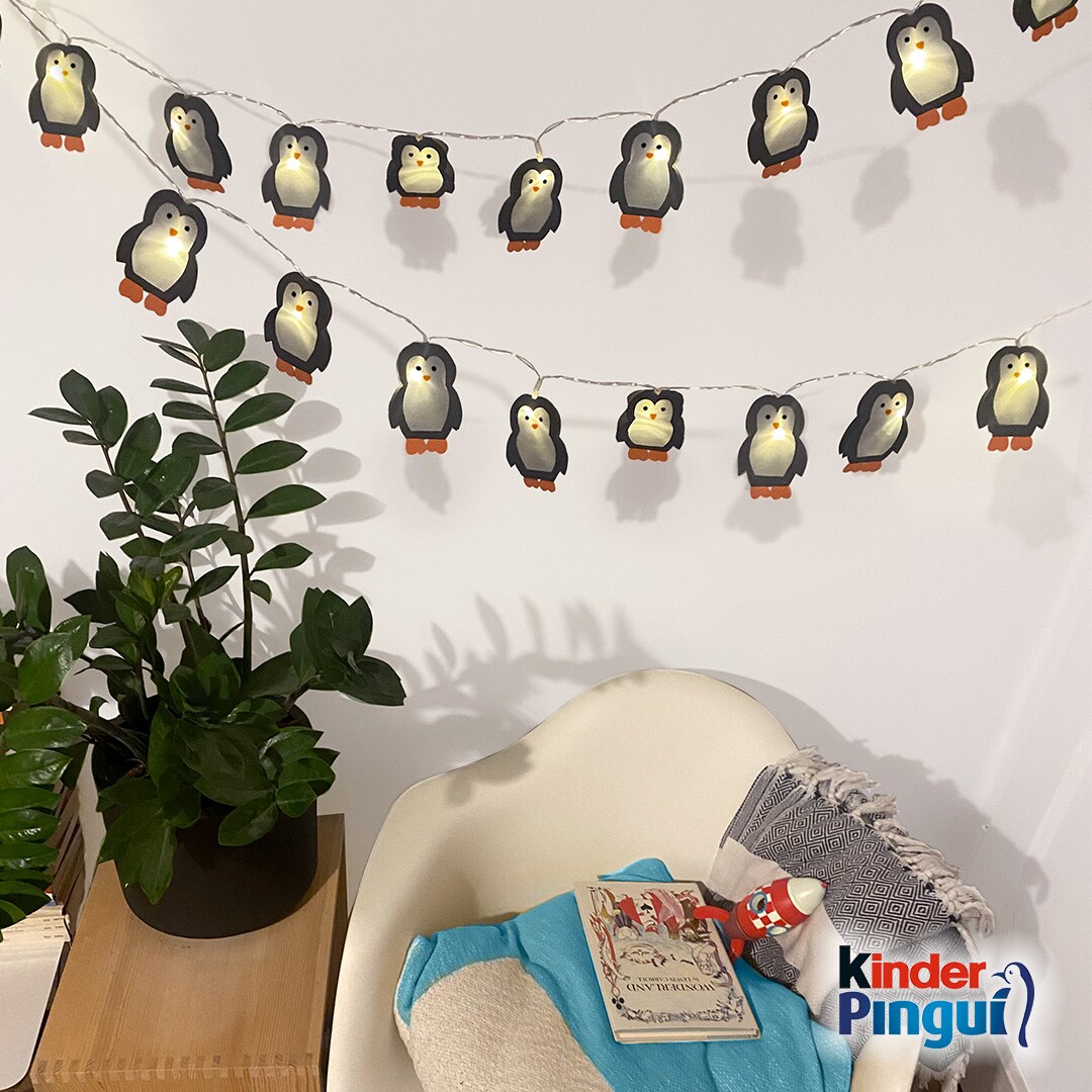 Pinguin Lichterkette