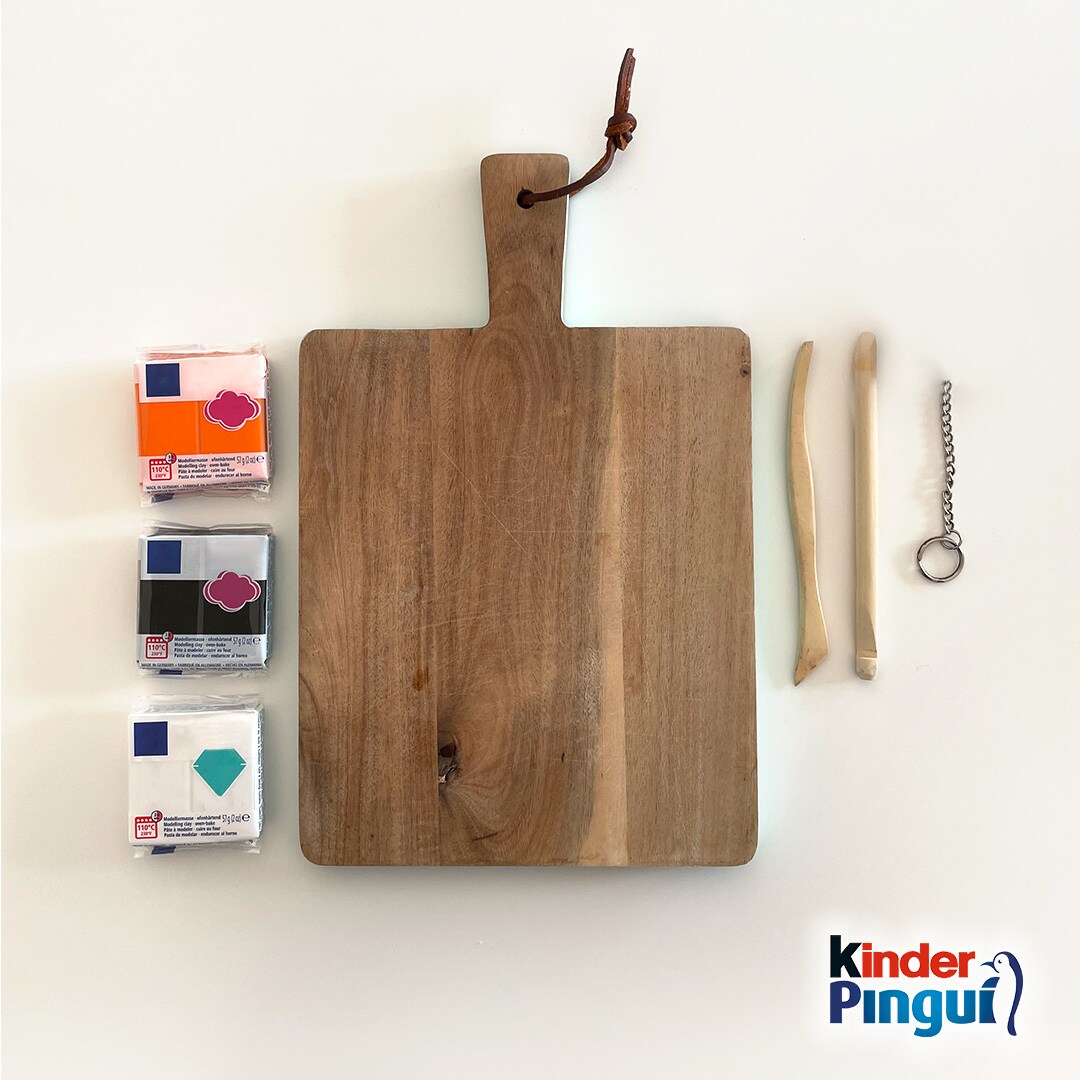 Pinguin-Schlüsselanhänger