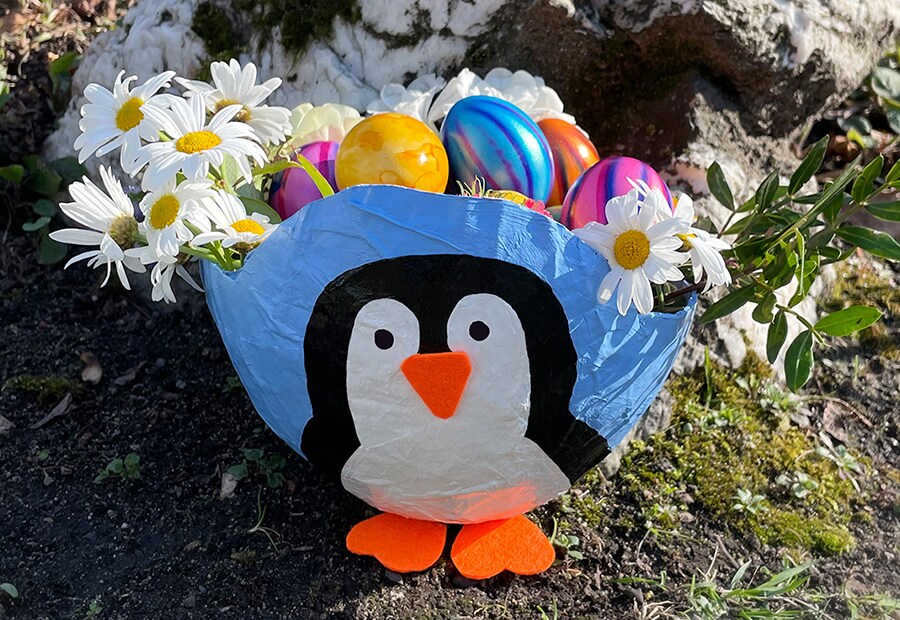 Pinguin-Osternest Pinguin-Osternest