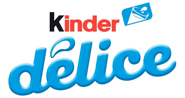 kinder Delice Logo, has-background