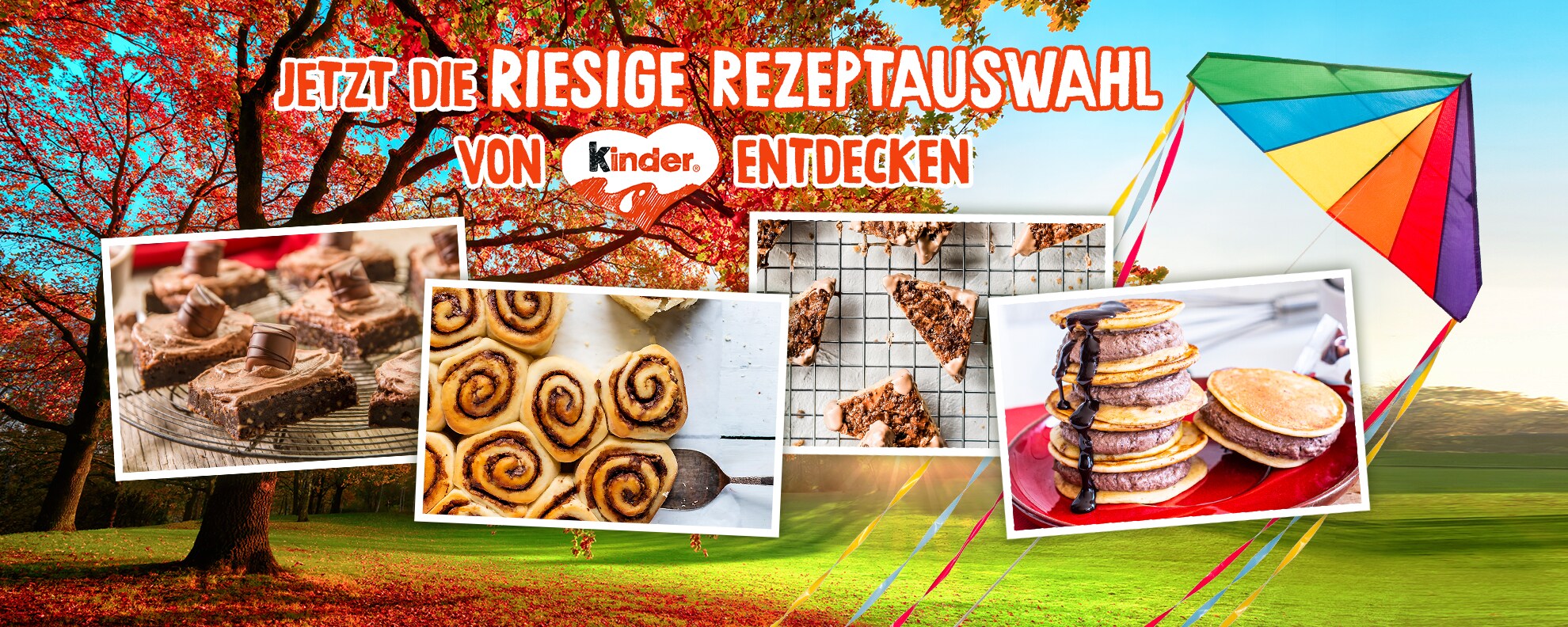 Jetzt die riesige Rezeptauswahl von kinder® entdecken!