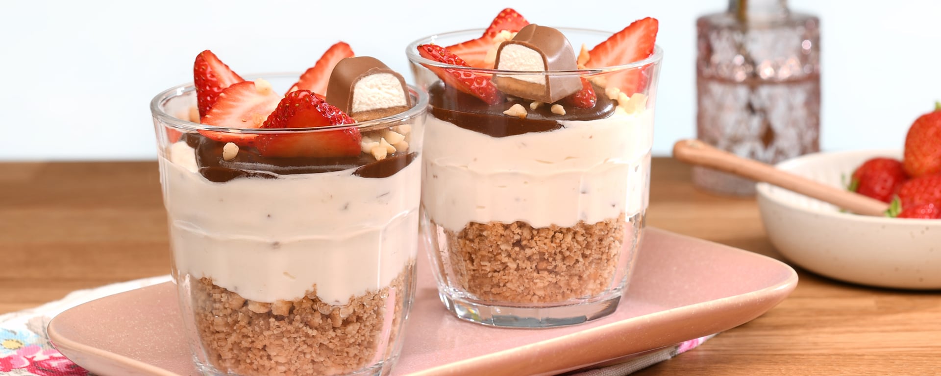 Trifle mit kinder Chocofresh Trifle mit kinder Chocofresh