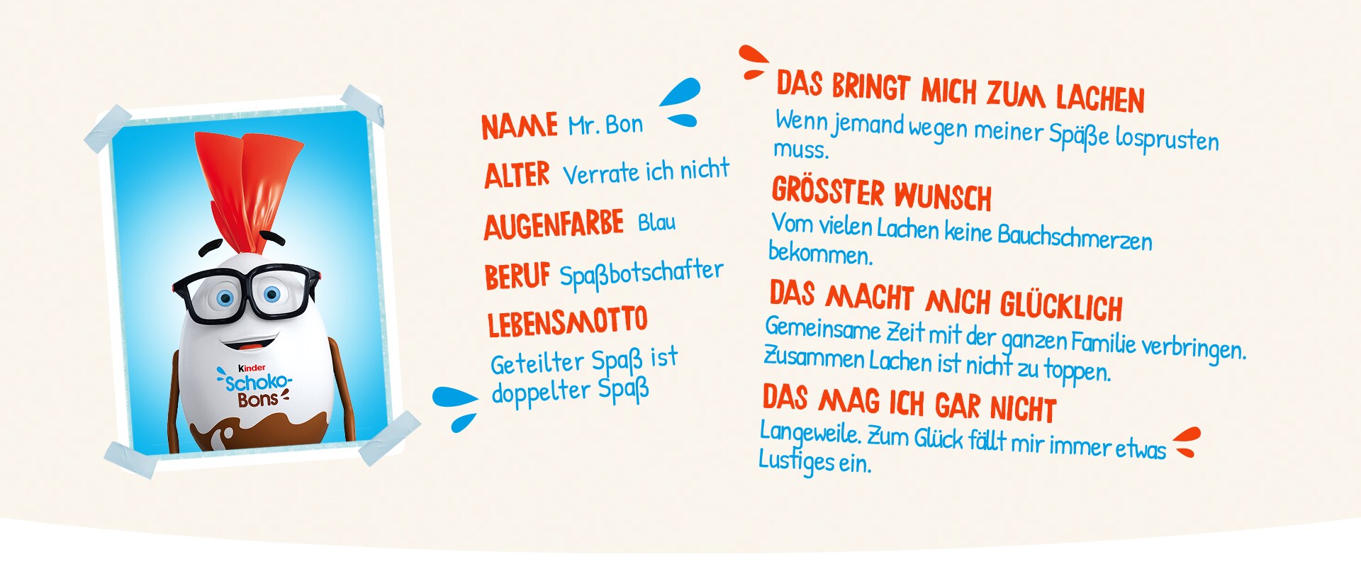 kinder Schoko-Bons - Mr. Bon kinder Schoko-Bons - Mr. Bon