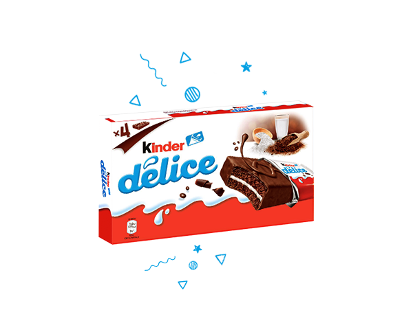 kinder Delice Packshot - Product Hub kinder Délice – der Kuchen-Snack