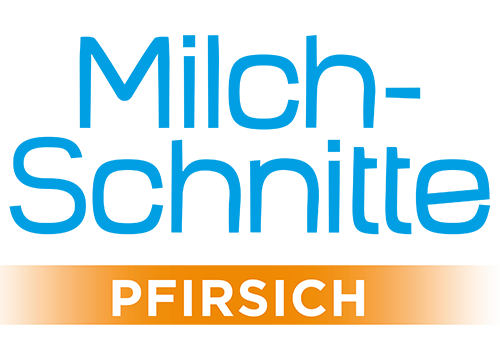 Milch-Schnitte Pfirsich