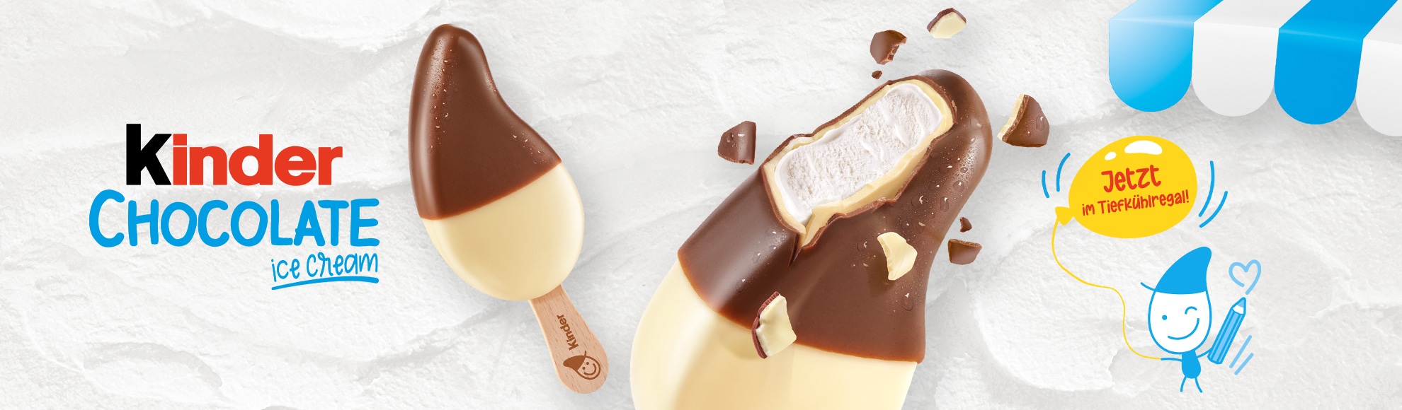 kinder Schokolade Eis