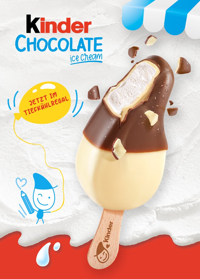 kinder Schokolade Eis