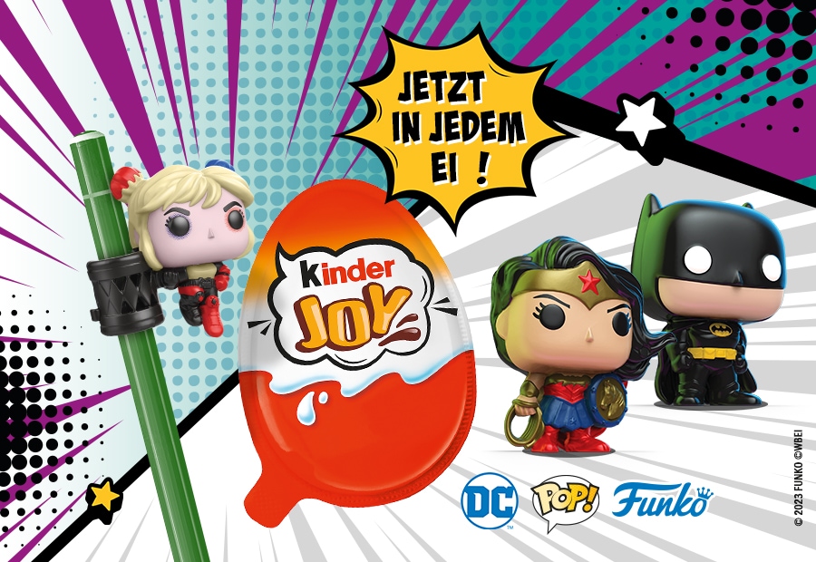 DC Comics - kinder Joy DC Comics - kinder Joy