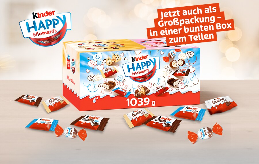 kinder Happy Moments - 1039 g Packung