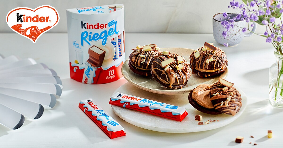 Whoopie Pies mit kinder Riegel - kinder Deutschland