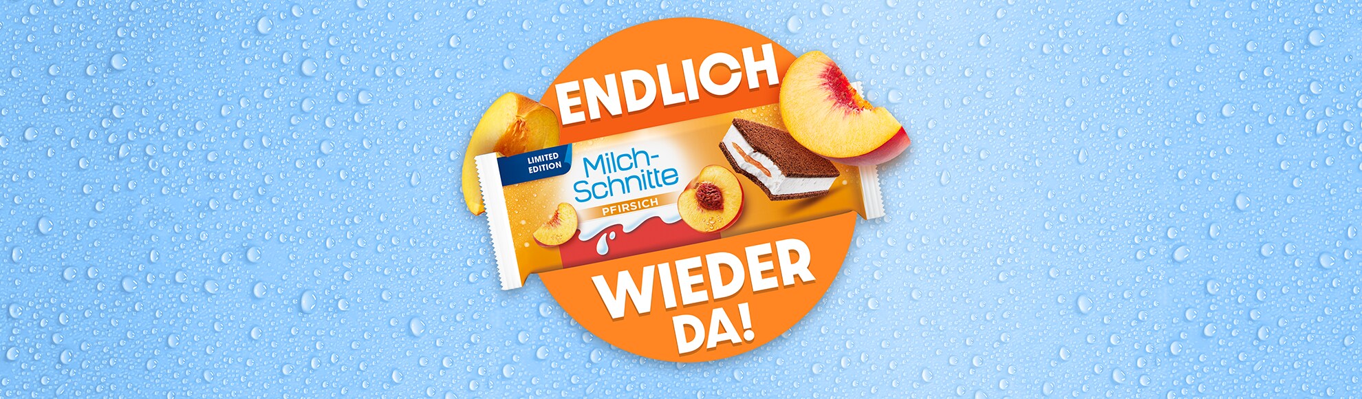 Milch-Schnitte Peach - kinder Deutschland