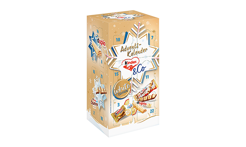 Weihnachten - Adventskalender - kinder & Co White Adventskalender (263g) Weihnachten - Adventskalender - kinder & Co White Adventskalender (263g)