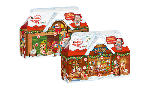 Weihnachten 2024 - Adventskalender - kinder Mix 3D-Haus Adventskalender (234g) Weihnachten 2024 - Adventskalender - kinder Mix 3D-Haus Adventskalender (234g)