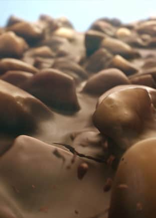 Haselnüsse und Schokolade Haselnüsse und Schokolade