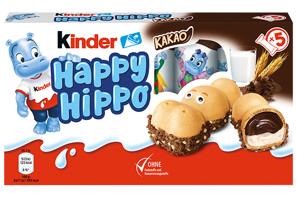 kinder Happy Hippo Kakao