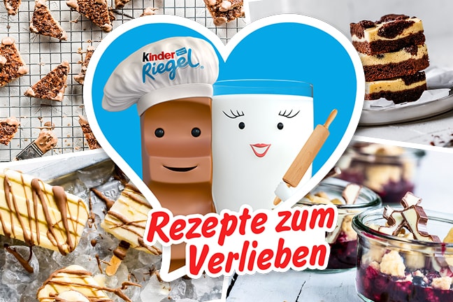 kinder Riegel - Rezepte