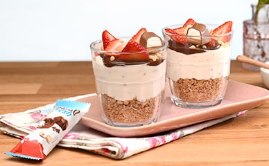 Trifle mit kinder Chocofresh Trifle mit kinder Chocofresh