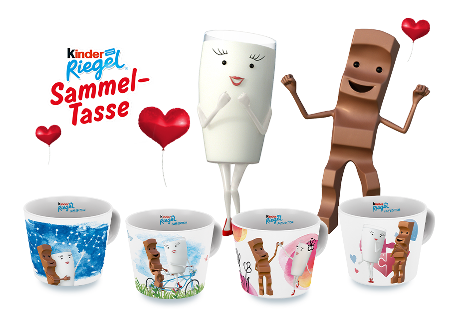 kinder Riegel - Sammel-Tassen kinder Riegel - Sammel-Tassen