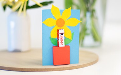 Frühlingsgrußkarte