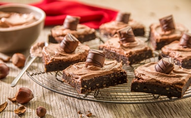Brownies mit kinder bueno Brownies mit kinder bueno