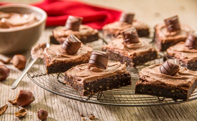 Brownies mit kinder bueno