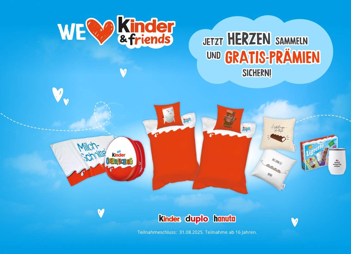 WE LOVE KINDER & FRIENDS