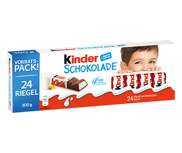 kinder Schokolade 24er Packung 300g
