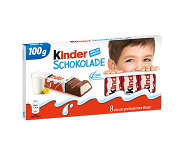 kinder Schokolade Packung