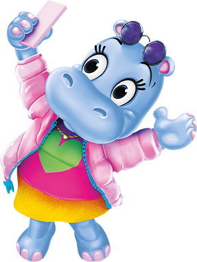 kinder Happy Hippo Familie - Sandy Selfie