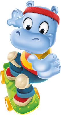 kinder Happy Hippo Familie - Scott Skater