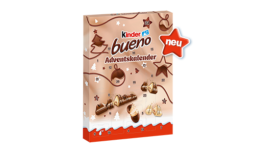 Adventskalender - kinder bueno Adventskalender (181g) Adventskalender - kinder bueno Adventskalender (181g)