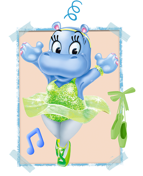 kinder Happy Hippo Familie - Bella Ballerina