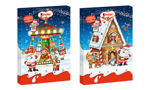 Adventskalender - kinder Mini Mix Adventskalender (150g) Adventskalender - kinder Mini Mix Adventskalender (150g)