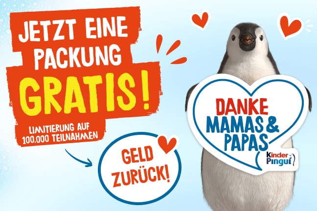 kinder Pinguí sagt Danke!