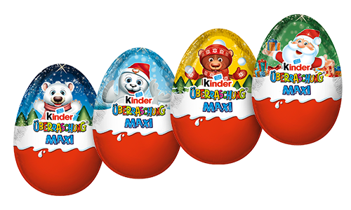 Weihnachten - Geschenke - kinder Überraschung Maxi Classic-Ei (100g)
