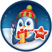 Weihnachten - Geschenke - kinder mix-character-Pinguin (102g)