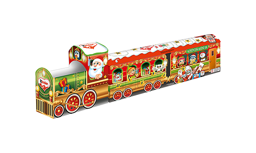 Adventskalender - kinder Mix 3D-Zug Adventskalender (226g) Adventskalender - kinder Mix 3D-Zug Adventskalender (226g)
