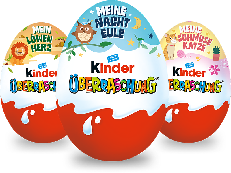 kinder Überraschung - Tierische Folien-Designs entdecken kinder Überraschung - Tierische Folien-Designs entdecken