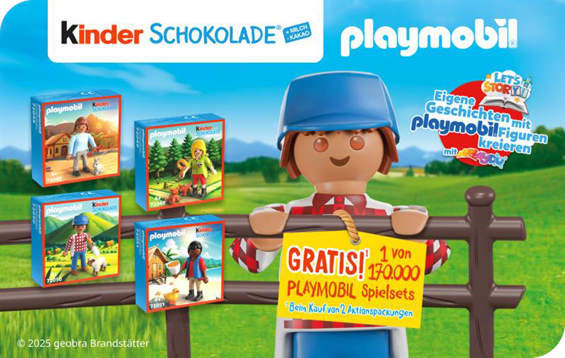 Chance auf ein gratis Playmobil-Spielset sichern!