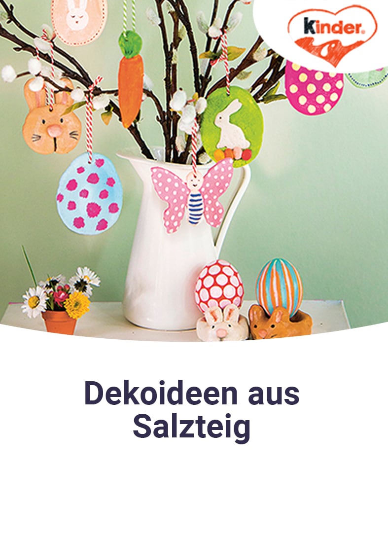 Dekoideen aus Salzteig