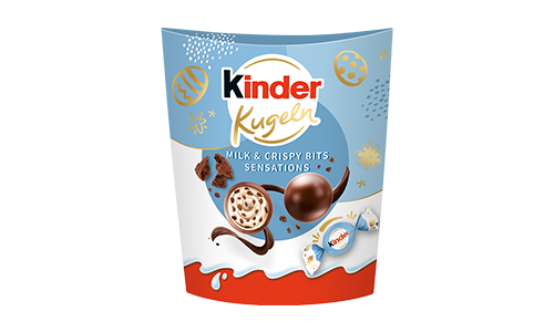 kinder kugeln milk crisp (90g)
