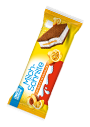 Milch-Schnitte Pfirsich Maracuja
