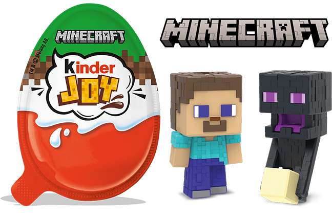 Minecraft in kinder Joy!