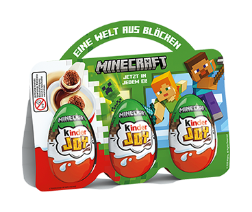 Minecraft in kinder Joy Minecraft in kinder Joy