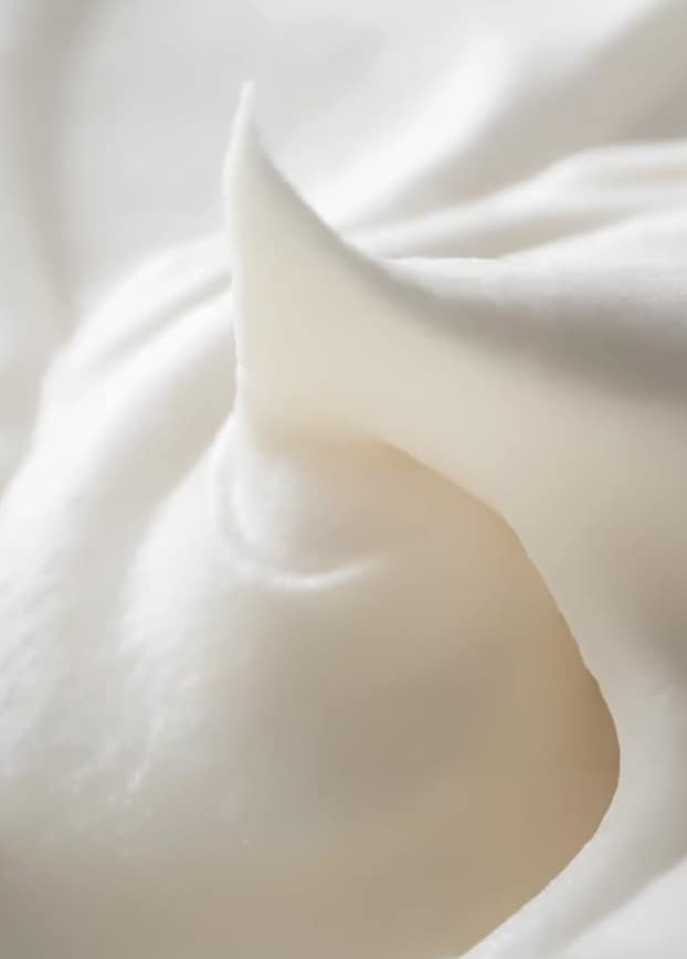 Locker geschlagene Milchcreme mit Mascarponegeschmack Locker geschlagene Milchcreme mit Mascarponegeschmack