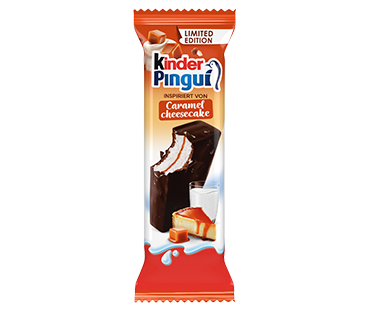 Kinder Pinguí inspiriert von Caramel Cheesecake - 1er Pack Kinder Pinguí inspiriert von Caramel Cheesecake - 1er Pack