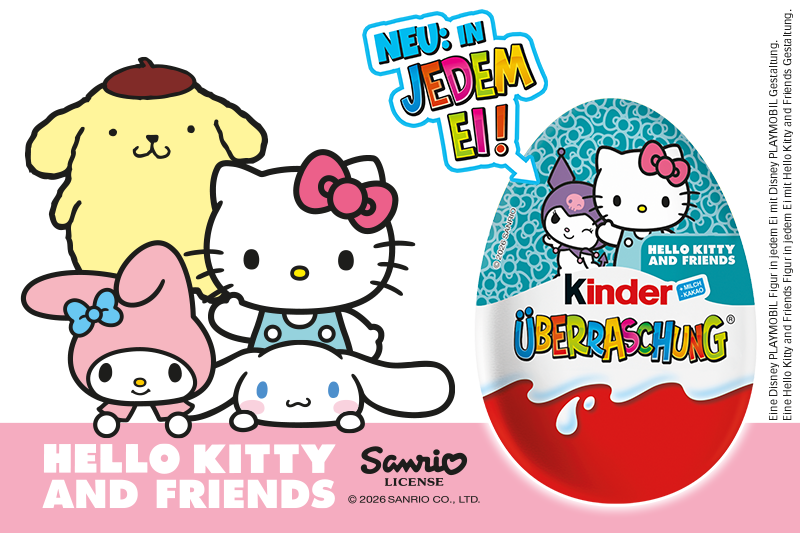 kinder Überraschung - Hello Kitty and Friends